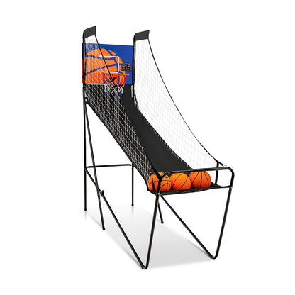 Portable Arcade Basketball Game with Electronic Scorer for Indoor Party