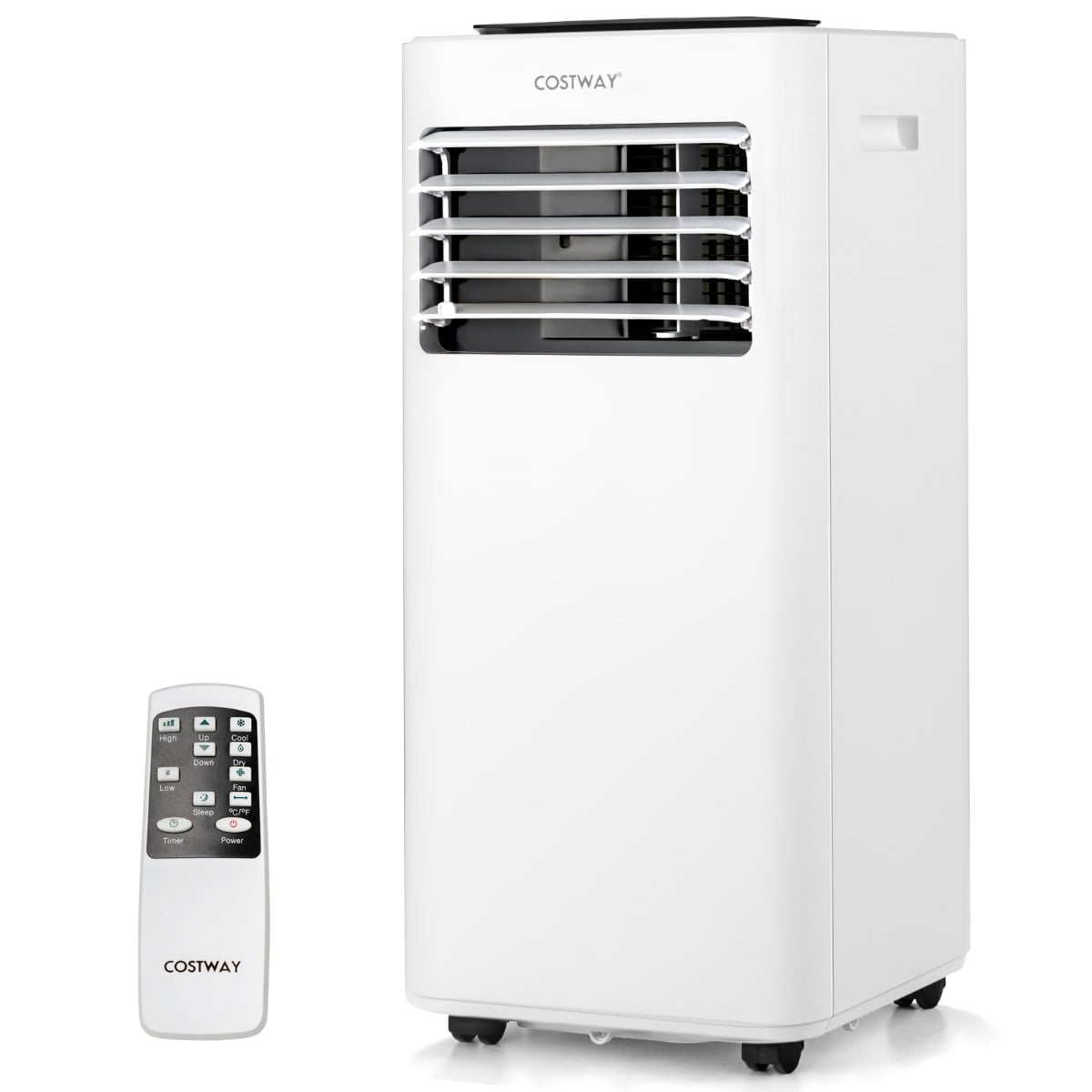 7000/9000 BTU 4-in-1 Portable AC Unit with Remote Control-9000 BTU