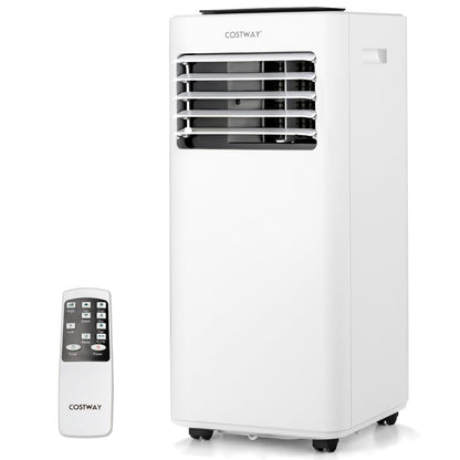 7000/9000 BTU 4-in-1 Portable AC Unit with Remote Control-9000 BTU