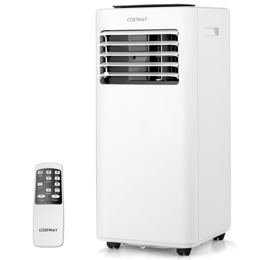7000/9000 BTU 4-in-1 Portable AC Unit with Remote Control-9000 BTU