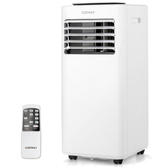 7000/9000 BTU 4-in-1 Portable AC Unit with Remote Control-9000 BTU