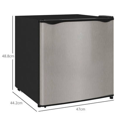 HOMCOM 35L Mini Freezer, -24√¢‚Äû∆í to -14√¢‚Äû∆í Temperature - Silver Tone