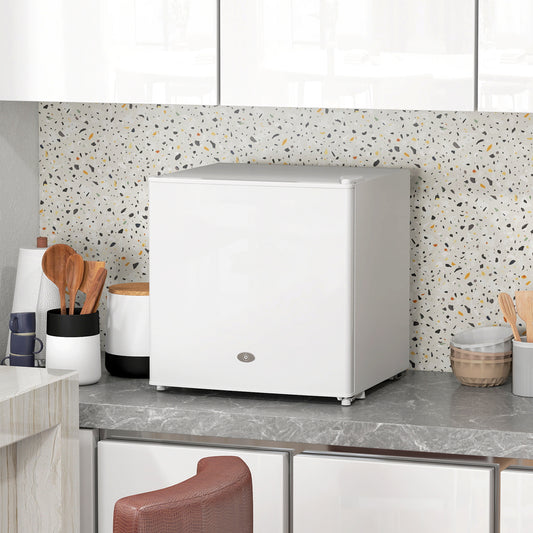 HOMCOM 35L Mini Freezer, -24â to -14â Temperature - White