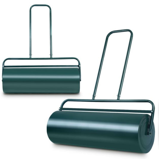 24 x 13 Inch Tow Lawn Roller Water Filled Metal Push Roller