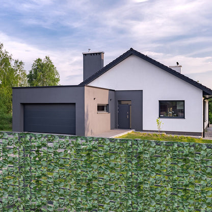 Artificial Ivy Privacy Fence Wall Screen with Zip Ties-150X240CM