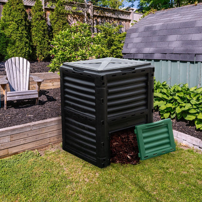 300 Litre Garden Compost Bin-Green