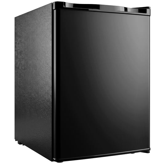 HOMCOM 60L Tabletop Mini Freezer, Countertop Small Freezer with Reversible Door, Removable Wire Shelves, Black