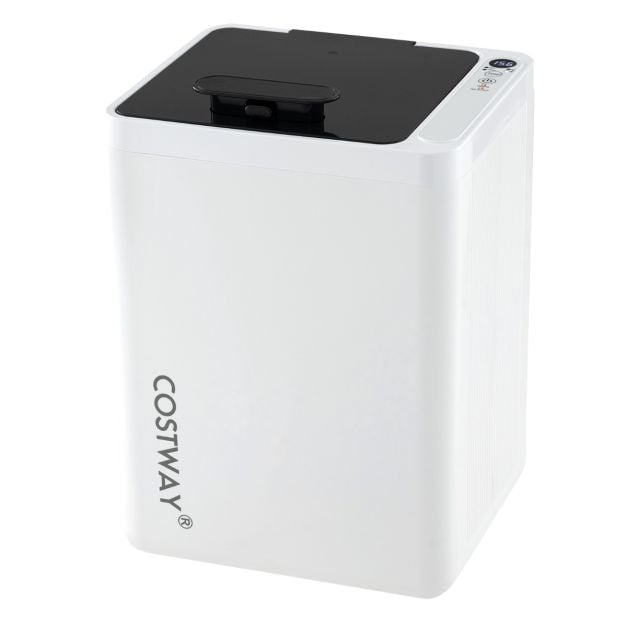 Home Towel Warmer with 0-90Min Timer and Overheat Protection-White