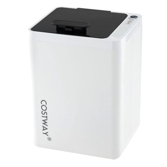 Home Towel Warmer with 0-90Min Timer and Overheat Protection-White