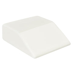 Leg Elevation Pillow with Washable Cover for Sleeping-White