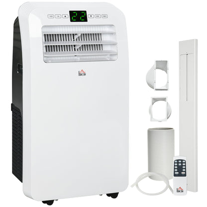 HOMCOM 12,000 BTU Three Mode Portable Air Conditioner - White