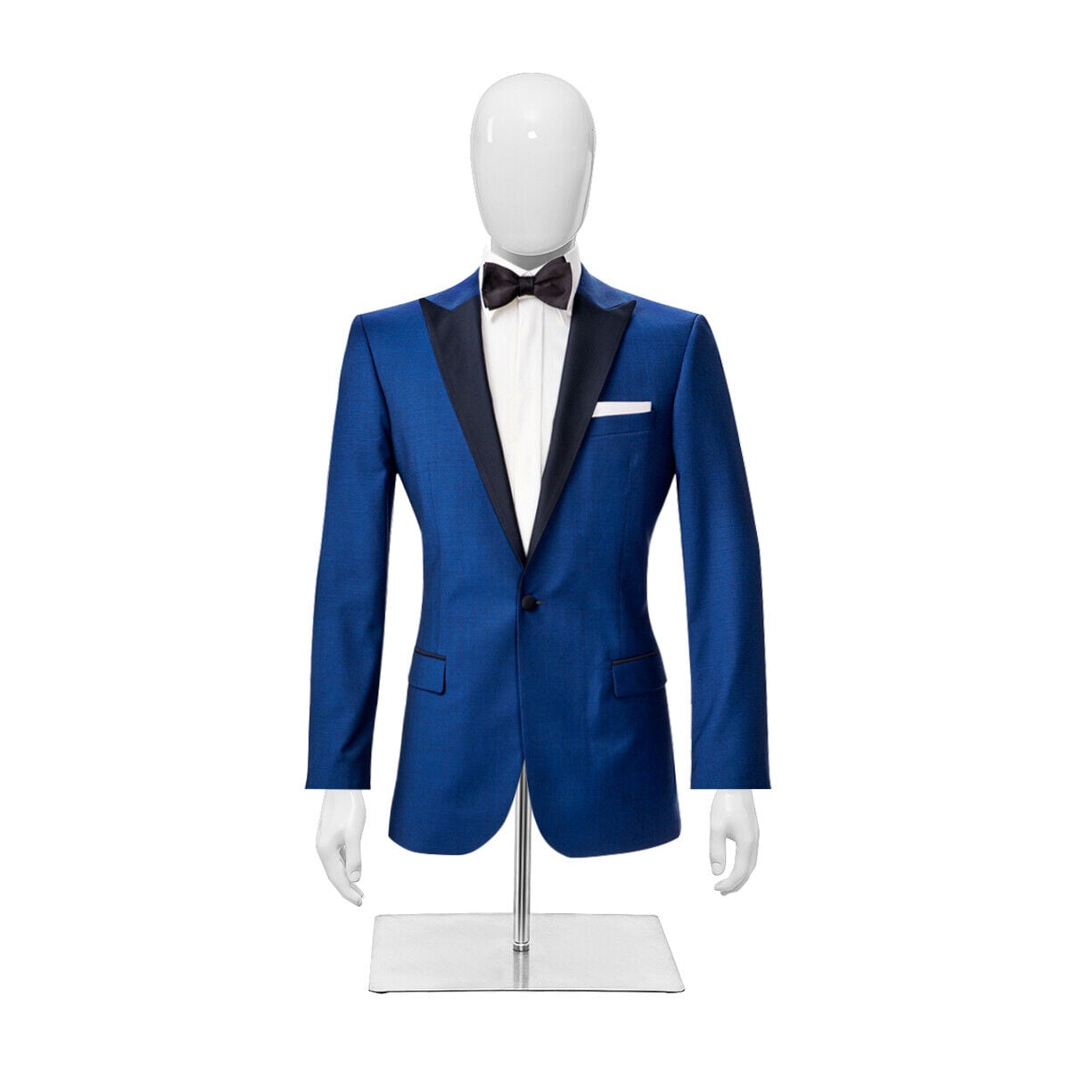 133 cm Male Mannequin Half Body Manikin with Metal Base