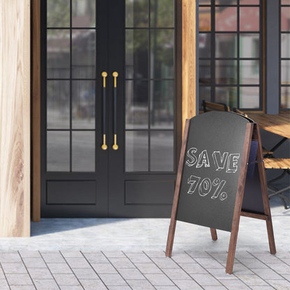 A-Frame Double-Sided Chalkboard  for Office Cafe Teaching-60 x 37 cm
