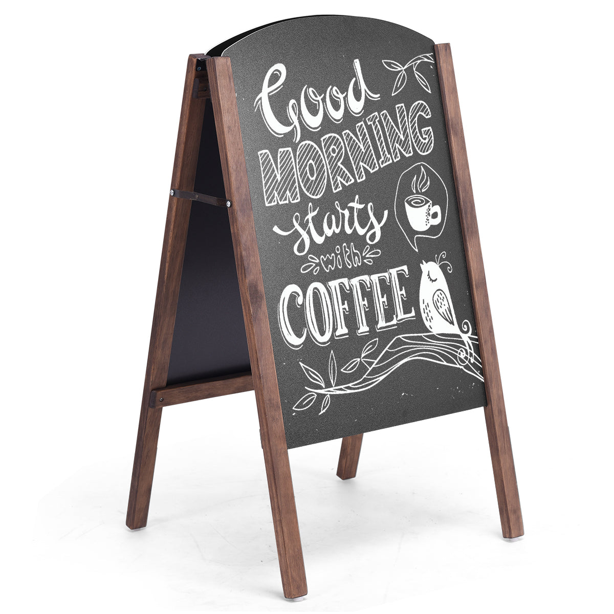 A-Frame Double-Sided Chalkboard  for Office Cafe Teaching-60 x 37 cm