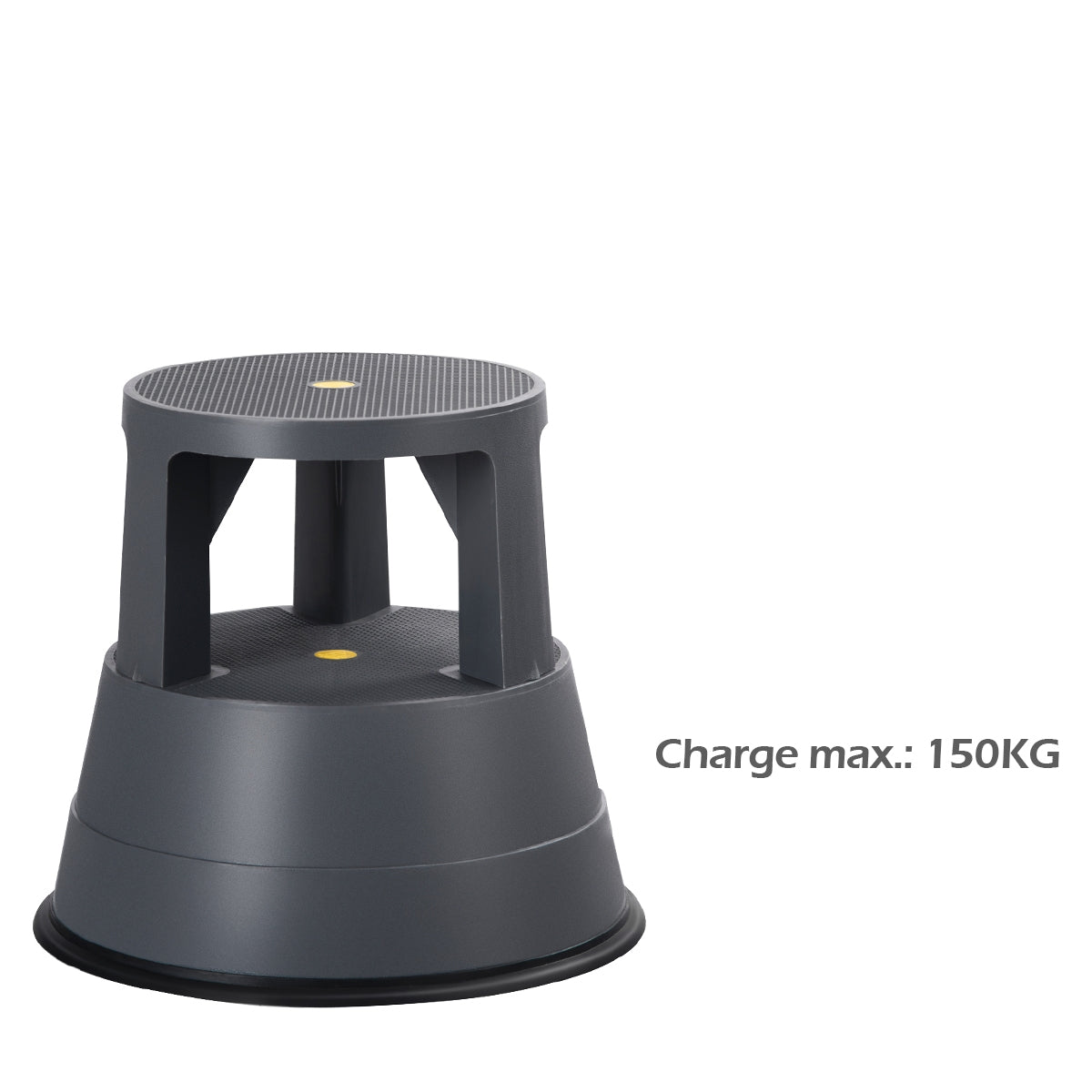 330 lbs Step Stool with Non-Slip Rubber Platform