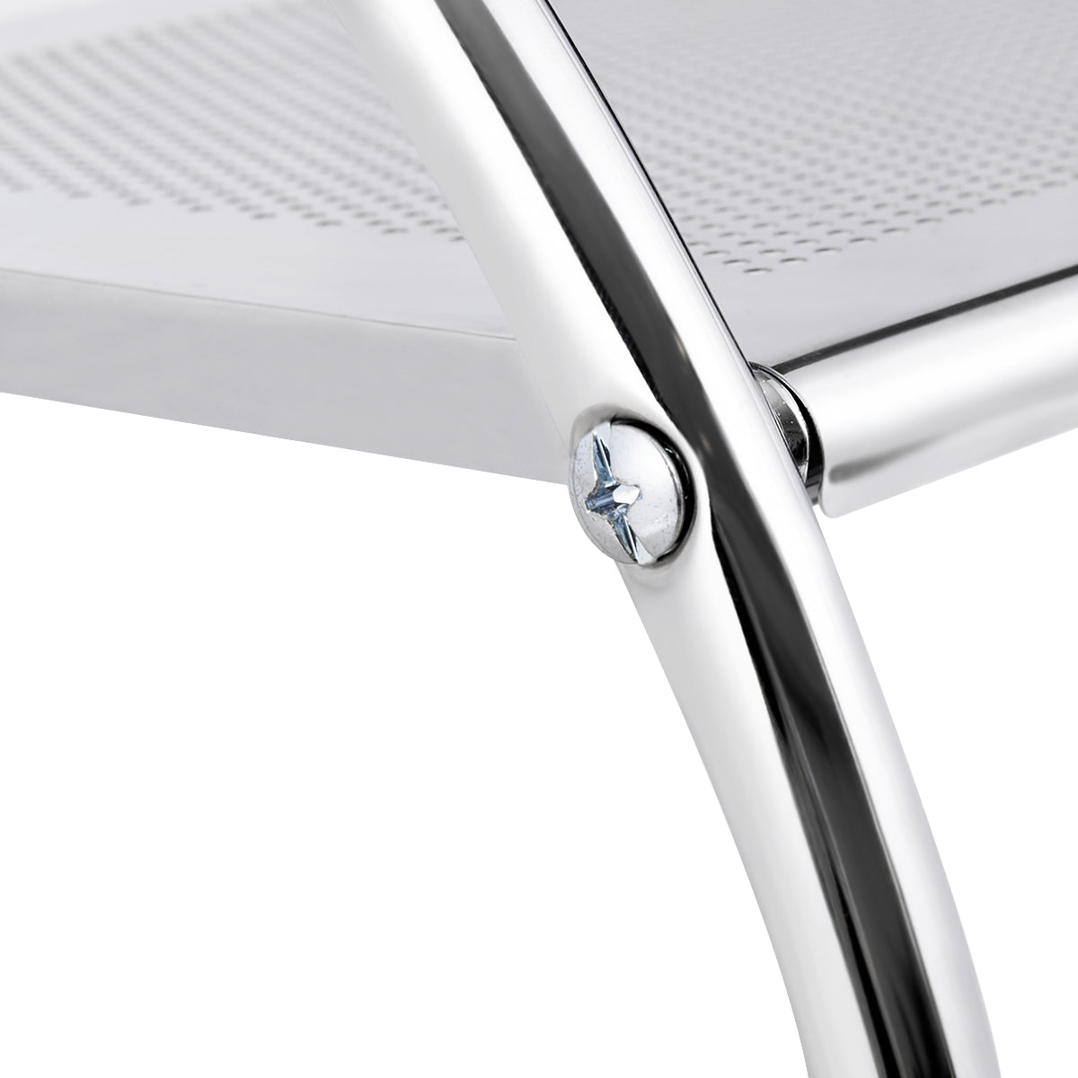 Wall Mounted Bathroom Shelves with Towel Holder-Silver