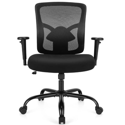 Mesh Ergonomic Swivel Chair with Lumbar Support for Office
