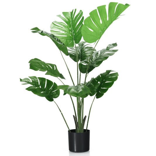 1.2M Artificial Monstera Deliciosa Tree for Home Office-1 piece