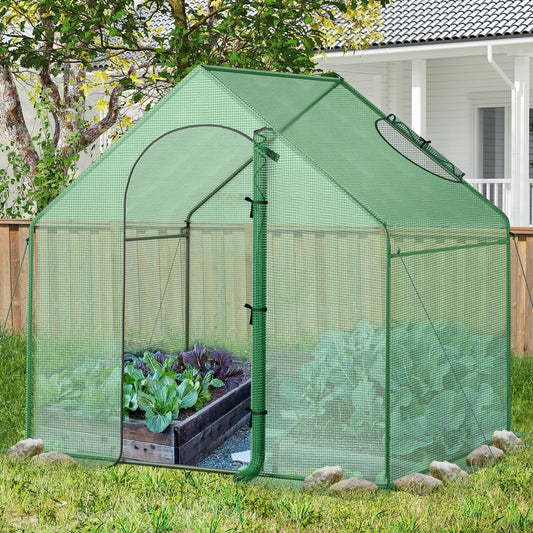 Mini Walk-in Greenhouse with PE Cover