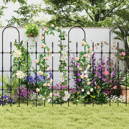 Decorative Garden Fence for Vegetable Flower Cucumber Tomato