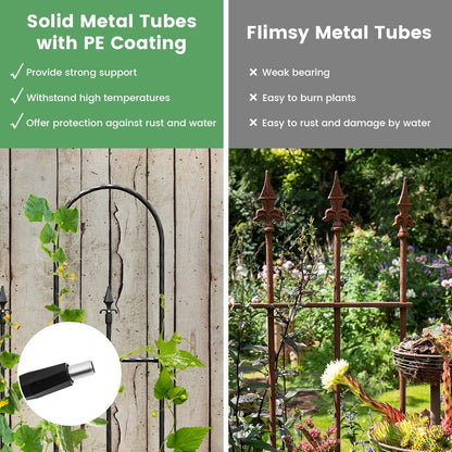 Decorative Garden Fence for Vegetable Flower Cucumber Tomato