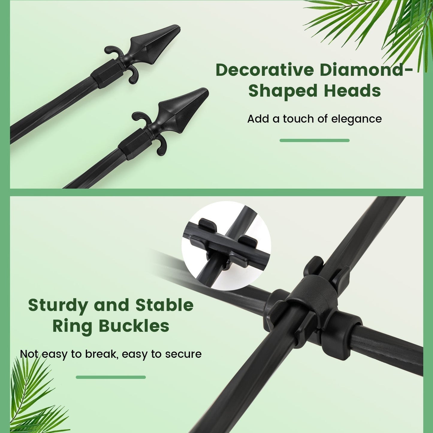 Decorative Garden Fence for Vegetable Flower Cucumber Tomato