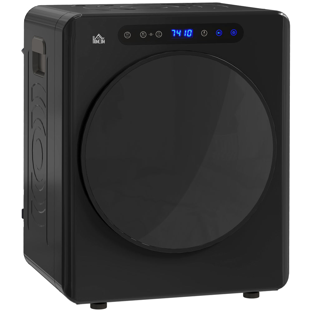 HOMCOM 4kg Compact 40-60â  Tumble Dryer - Black