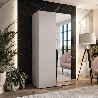 Piano II Hinged Door Wardrobe 100cm