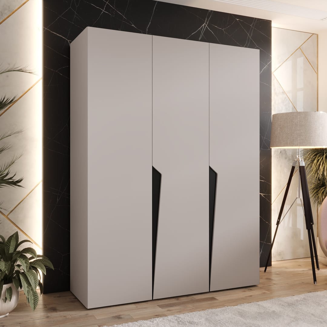 Piano I Hinged Door Wardrobe 150cm