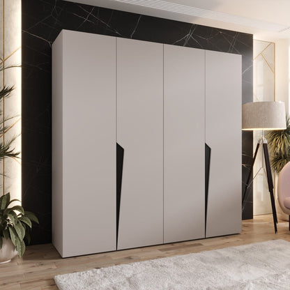 Piano I Hinged Door Wardrobe 200cm