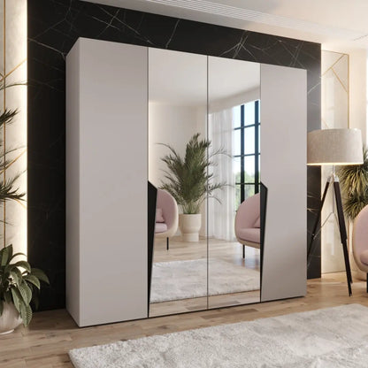 Piano II Hinged Door Wardrobe 200cm