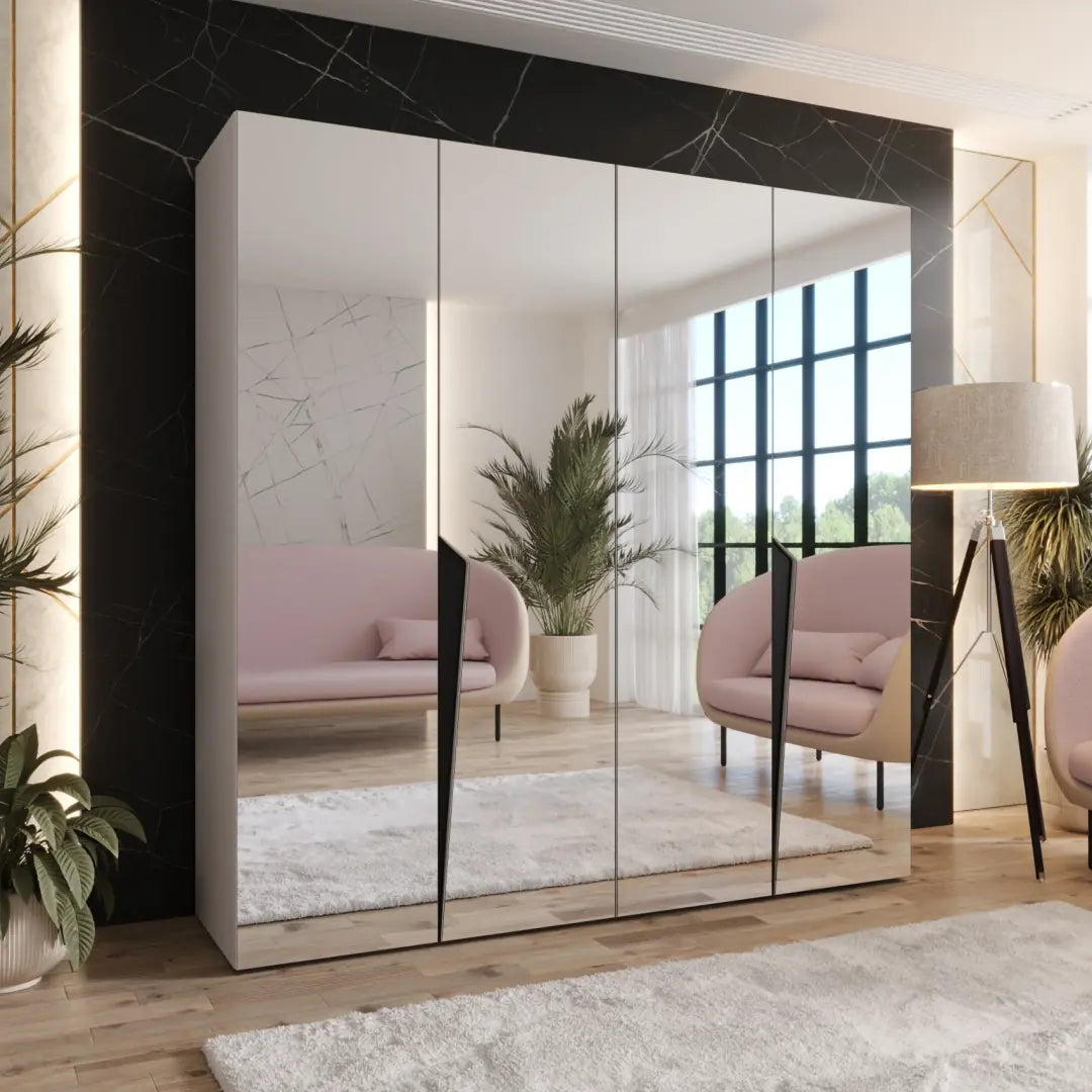 Piano III Hinged Door Wardrobe 200cm