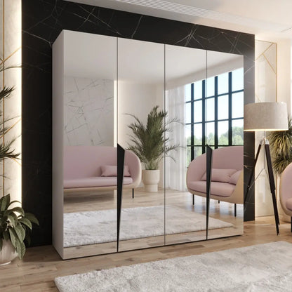 Piano III Hinged Door Wardrobe 200cm