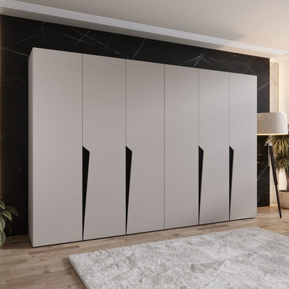 Piano I Hinged Door Wardrobe 300cm