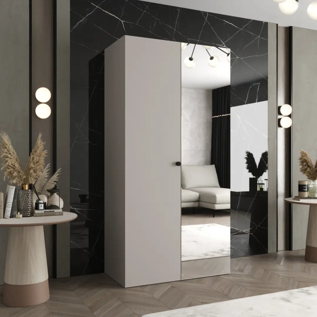 Parma II Hinged Door Wardrobe 100cm