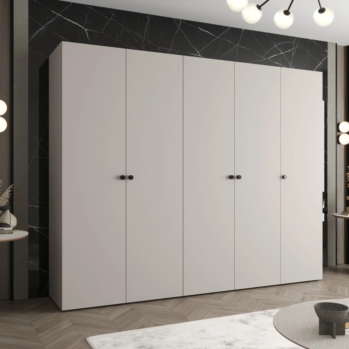 Parma I Hinged Door Wardrobe 250cm