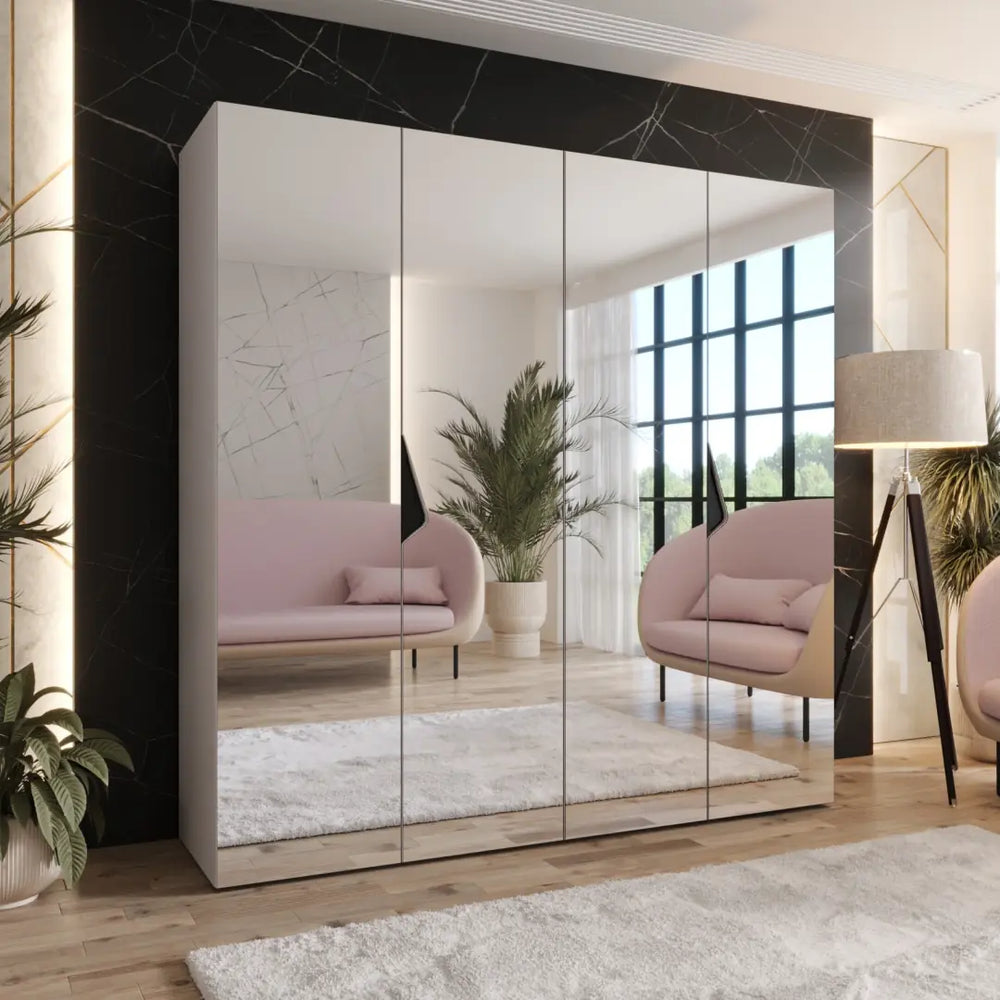 Sandi III Hinged Door Wardrobe 200cm