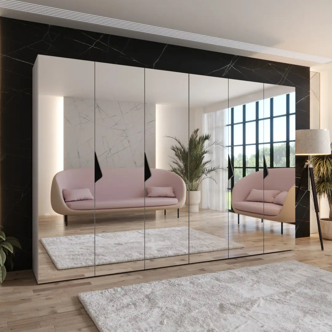 Sandi III Hinged Door Wardrobe 300cm