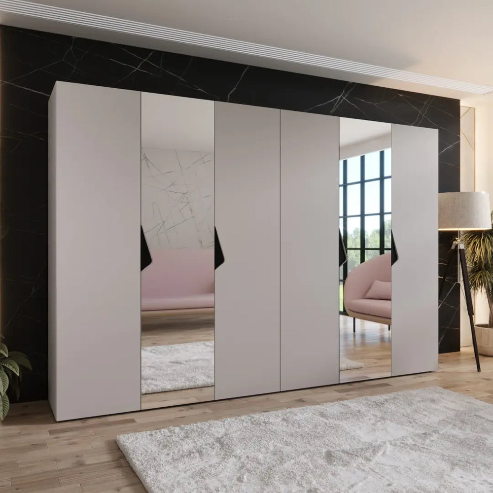 Sandi II Hinged Door Wardrobe 300cm