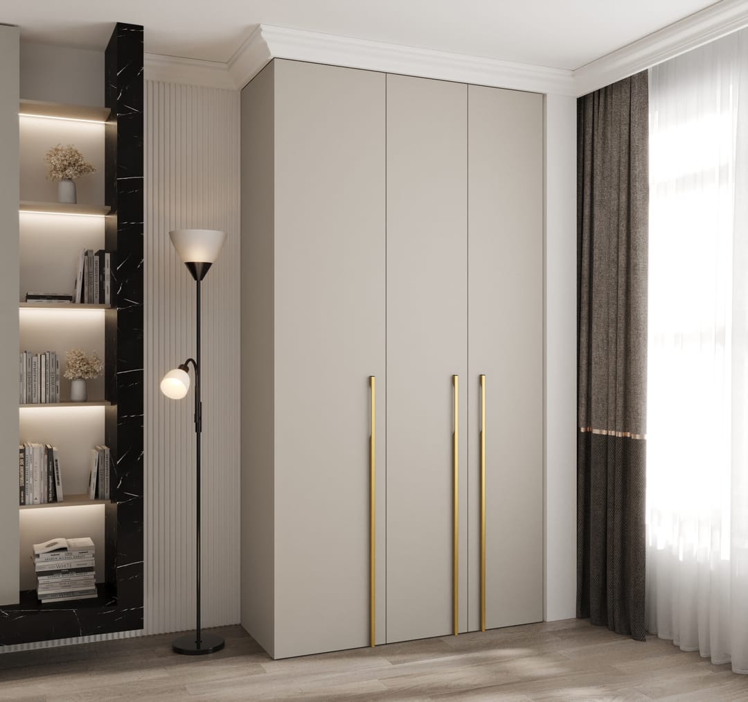 Como III Hinged Door Wardrobe 130cm