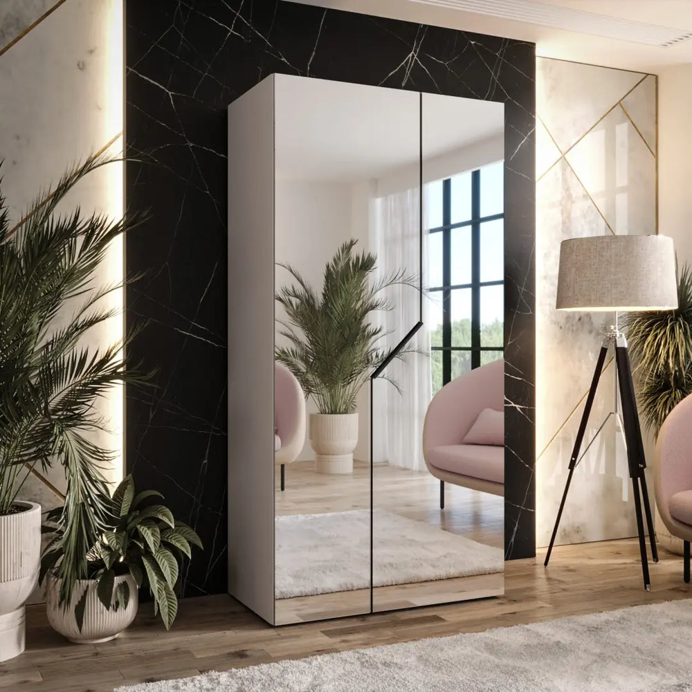 Blomvik III Hinged Door Wardrobe 100cm