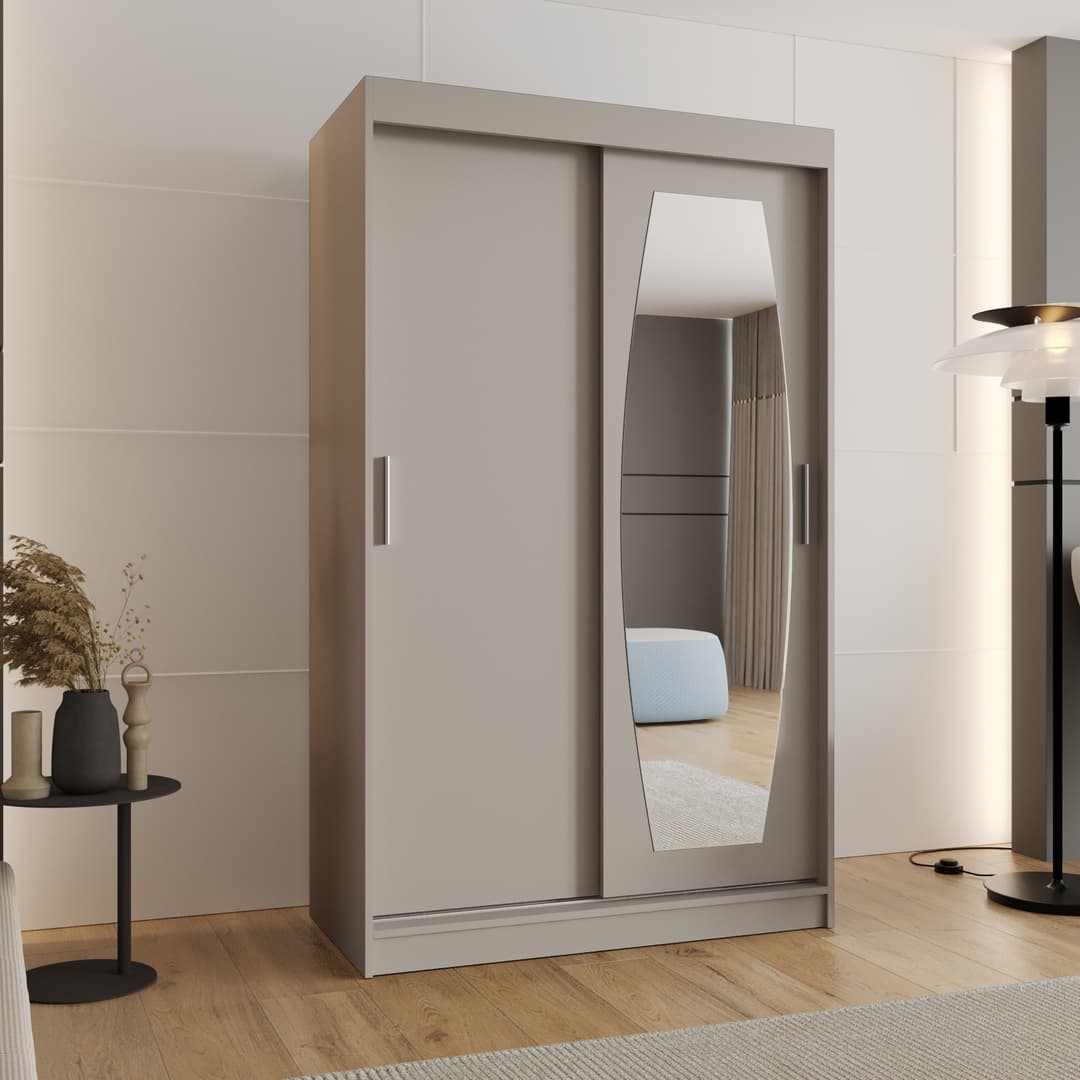 Rossa Sliding Door Wardrobe 120cm