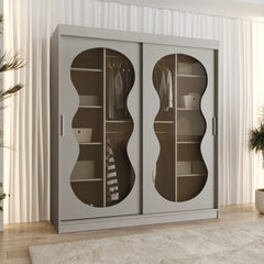 Bahrain III Sliding Door Wardrobe 180cm