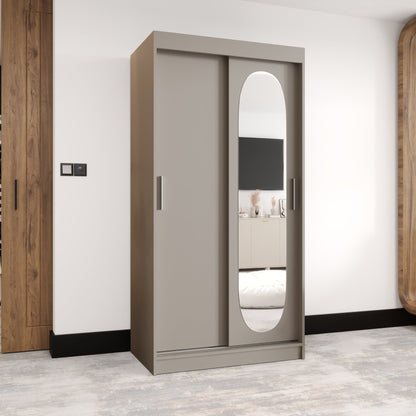 Royal Sliding Door Wardrobe 100cm