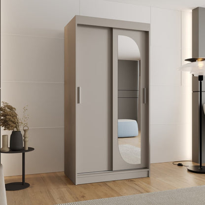 Lucy Sliding Door Wardrobe 100cm