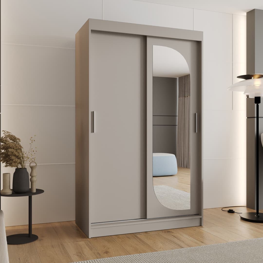 Lucy Sliding Door Wardrobe 120cm
