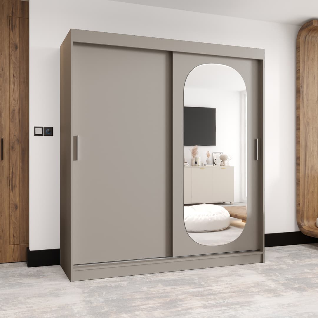 Royal Sliding Door Wardrobe 180cm