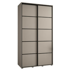 Dakota IV Sliding Door Wardrobe 130cm