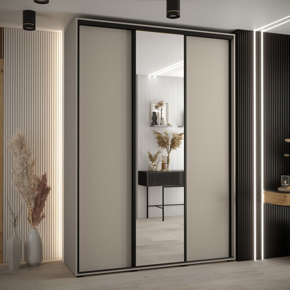 Dakota III Sliding Door Wardrobe 180cm