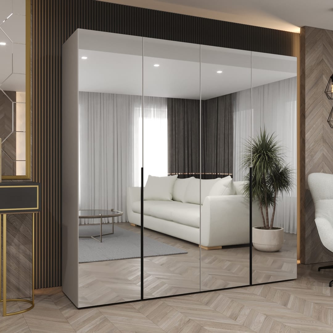 Alicante III Hinged Door Wardrobe 200cm